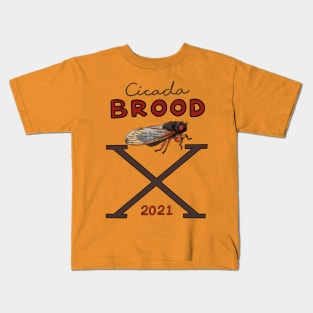 Cicada Brood X Kids T-Shirt